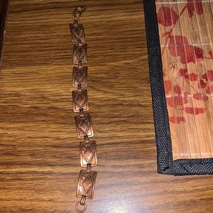 Solid Copper Indian Bracelet good cond